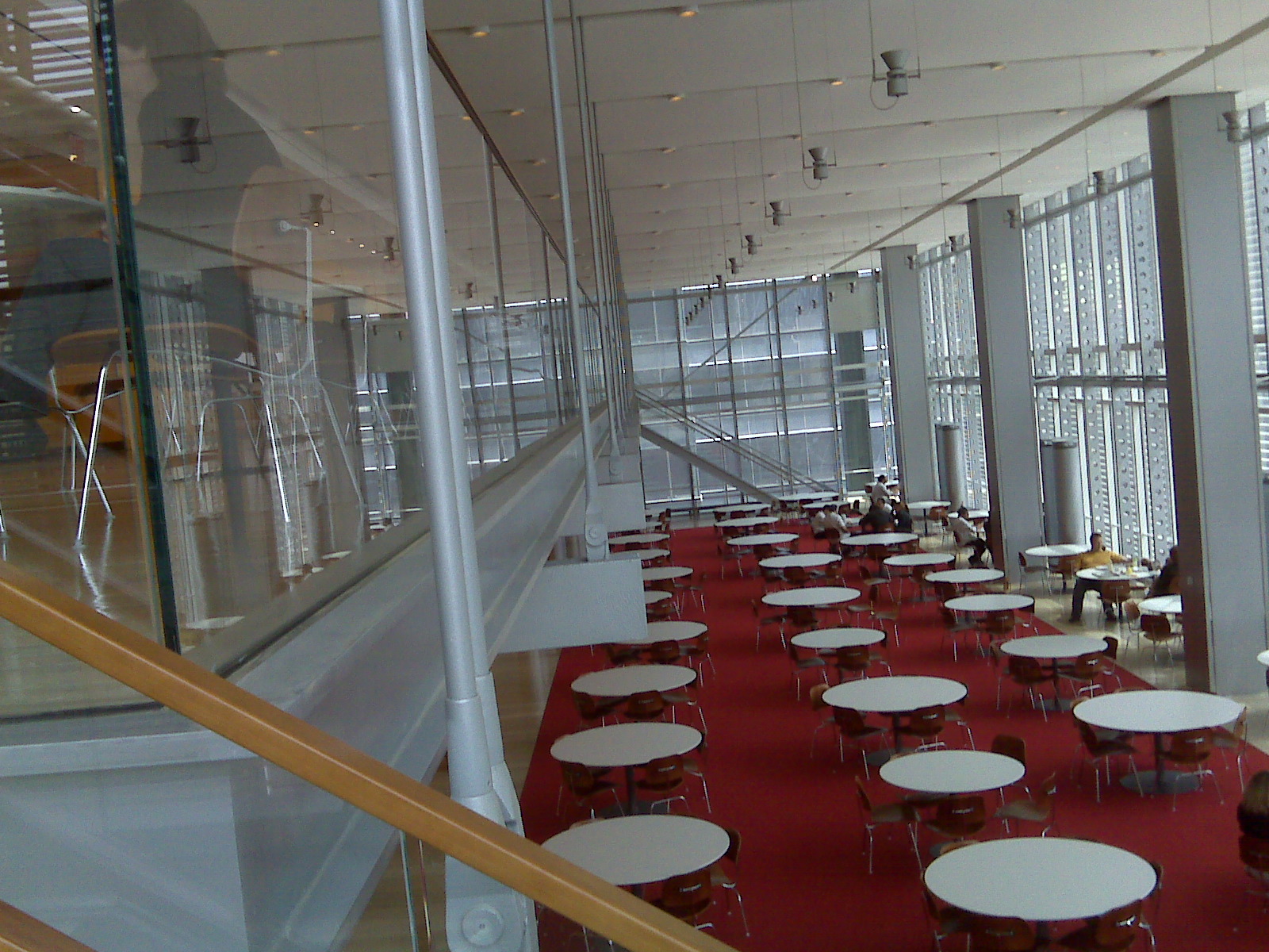 The New York Times cafeteria