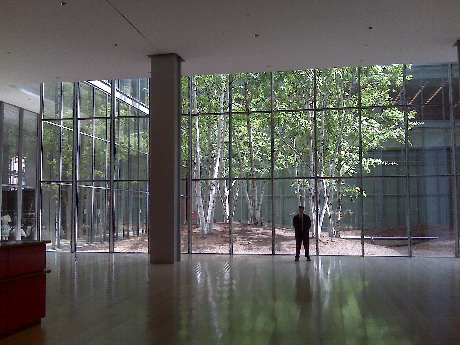 The New York Times lobby