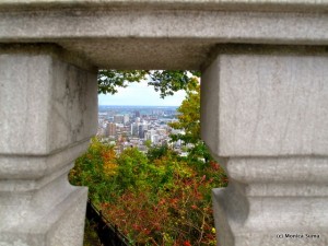 Peeking down Montreal