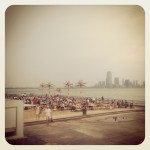 Water Taxi Beach on Governers Island