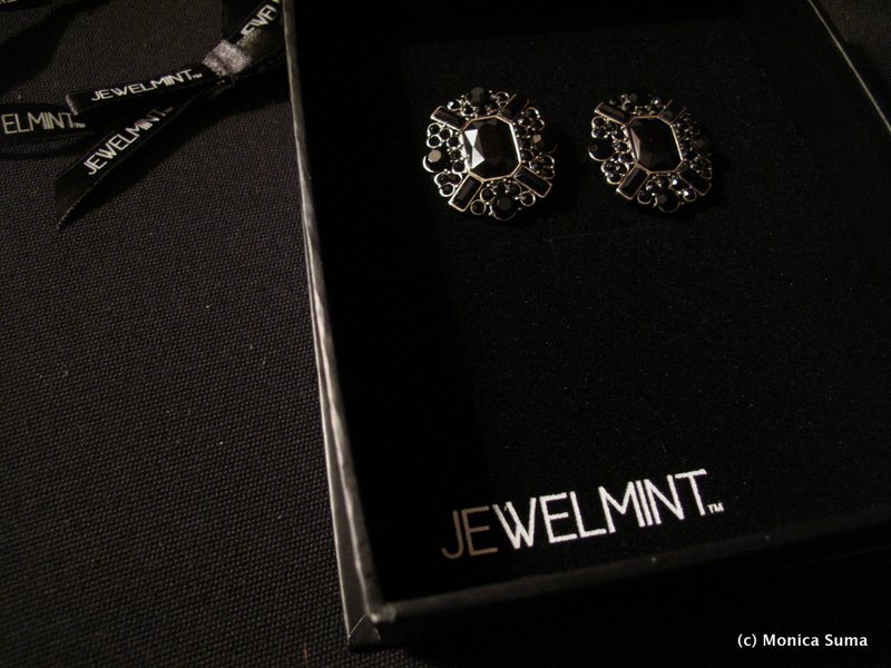 Jewel Mint raven earrings 2