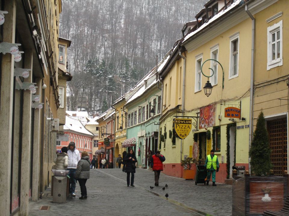 Brasov medieval city Transylvania