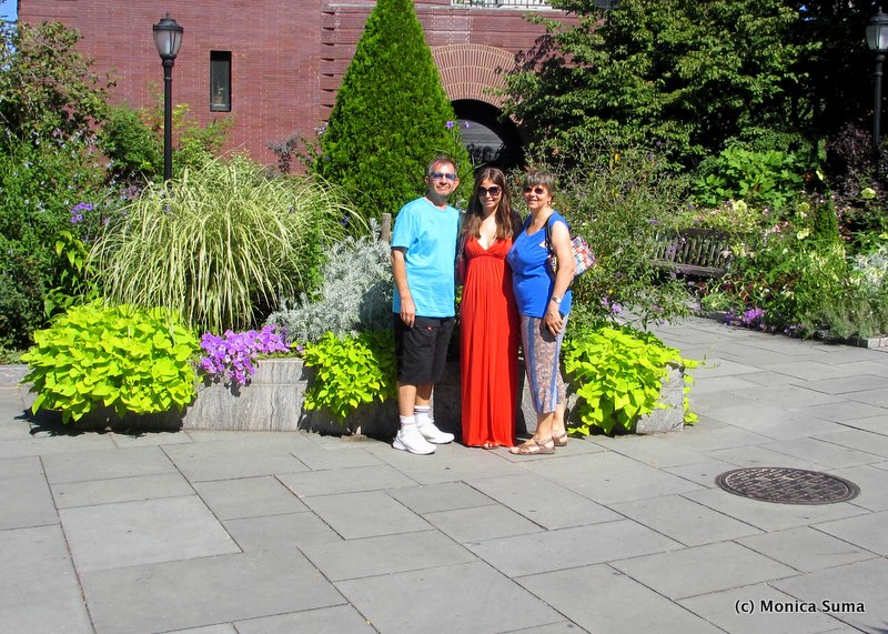 Sightseeing in NYC with my parents