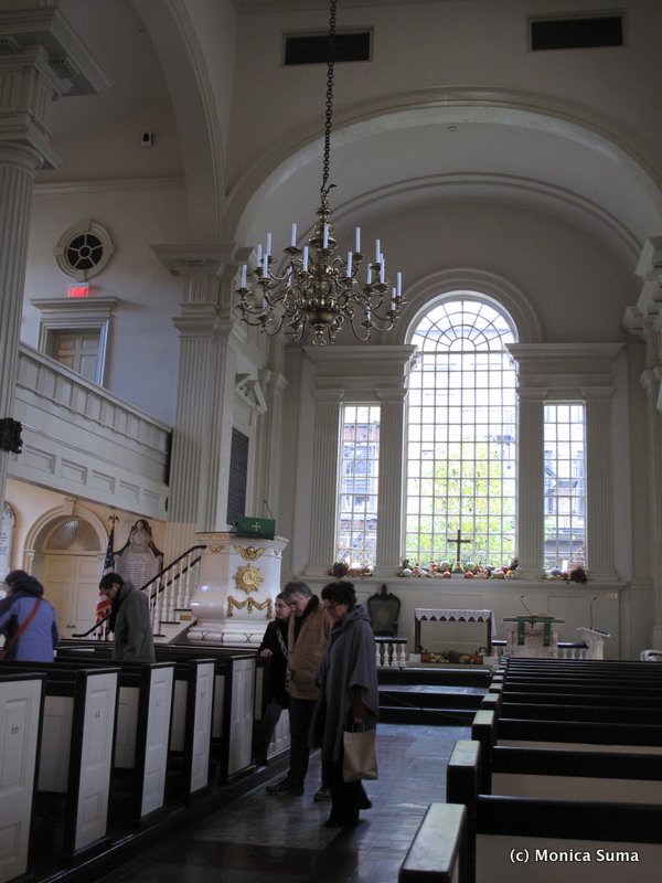 Inside Christ Church Philadelphia
