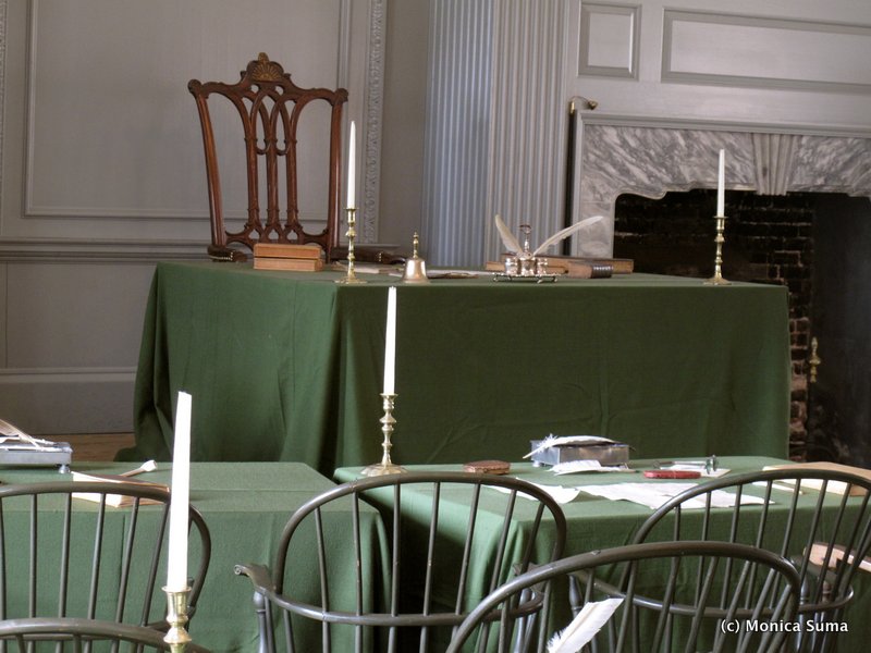 George Washington's chair