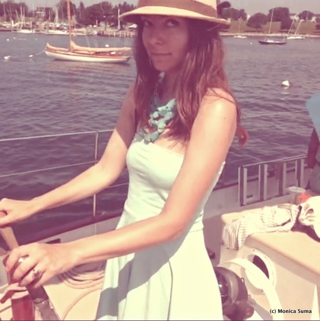 Sightsailing on Aquidneck boat