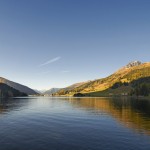 Lake Davos in Switzerland